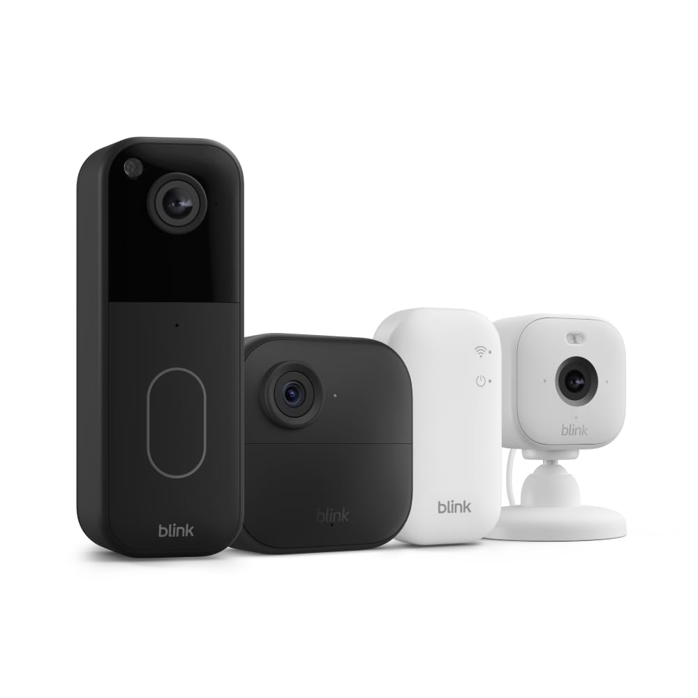 Outdoor 4 Camera, Mini 2 Camera, Video Doorbell and Sync Module A444