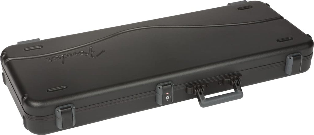 Black Molded Electric Guitar Case with TSA Lock C839