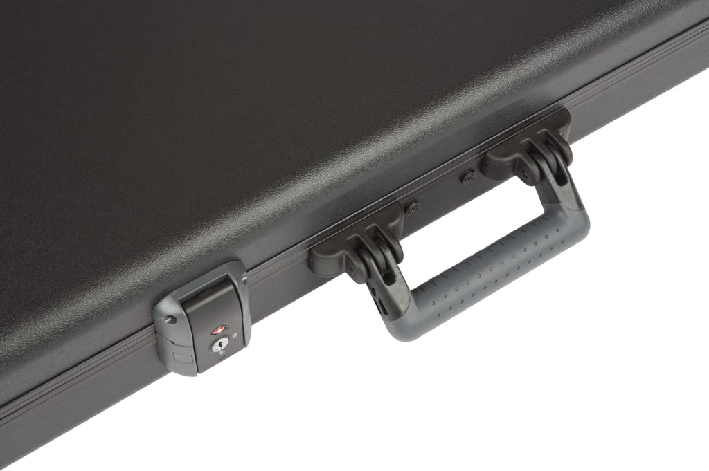 Black Molded Electric Guitar Case with TSA Lock C839