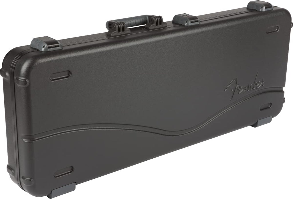 Black Molded Electric Guitar Case with TSA Lock C839