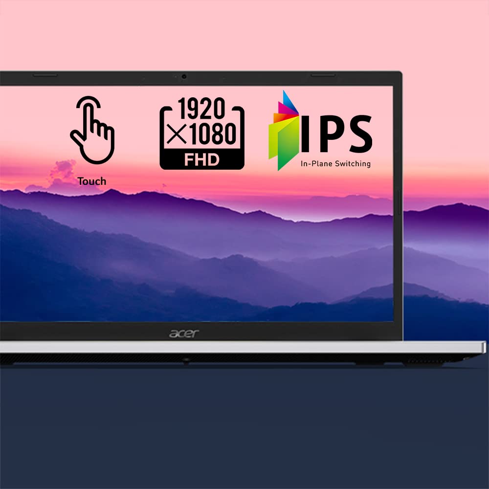 15.6" Full HD IPS Touch Laptop, AMD Ryzen 5, 16GB, 512GB SSD U593110