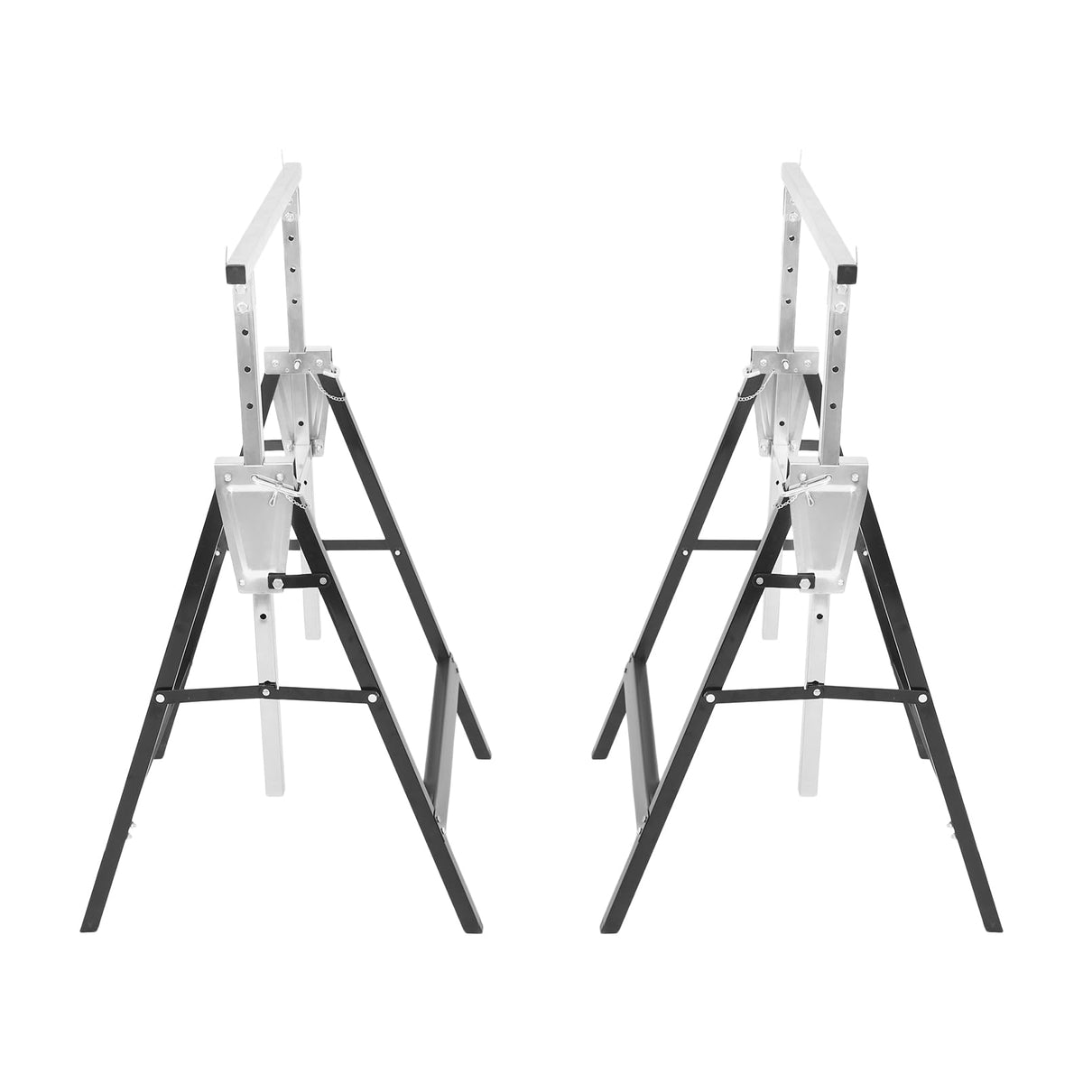 2 Pack Heavy Duty Adjustable Folding Saw Horses J340