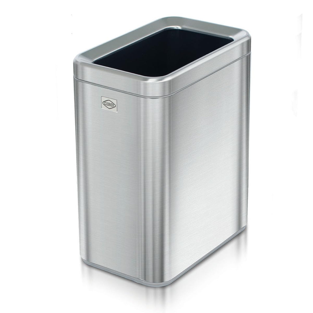2.6 Gallon Stainless Steel Slim Trash Can with Removable Bucket P3004