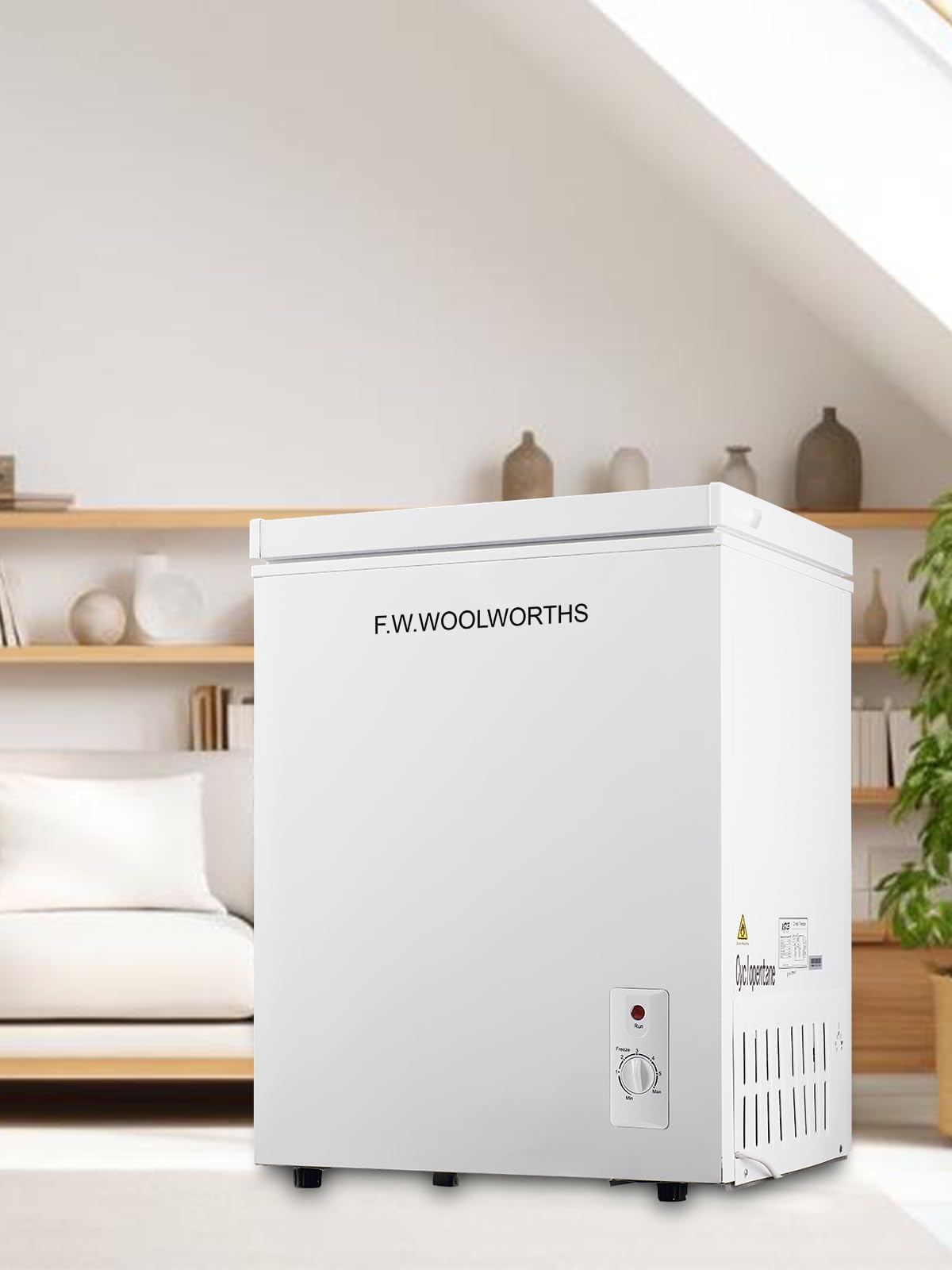 7.0 Cu.Ft Chest Freezer with Removable Basket, White Q198