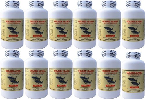 Fish Oil 1000 mg 300 Softgels 12 Pack V891