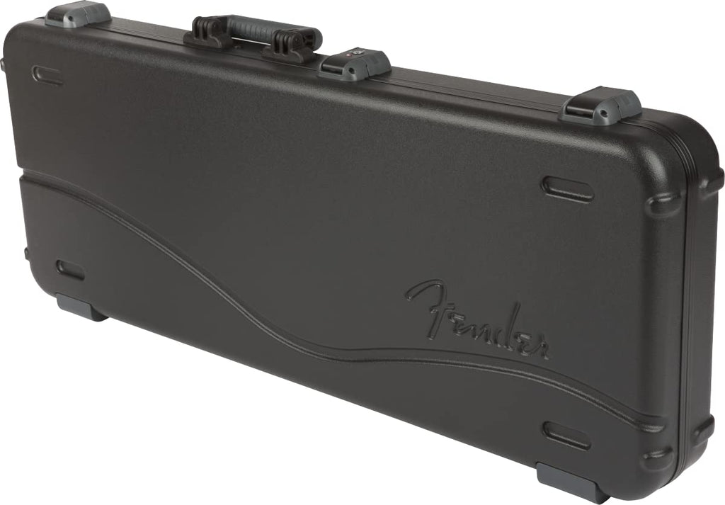 Black Molded Electric Guitar Case with TSA Lock C839