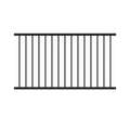 Aluminum Textured Black Line Rail Kit T880036