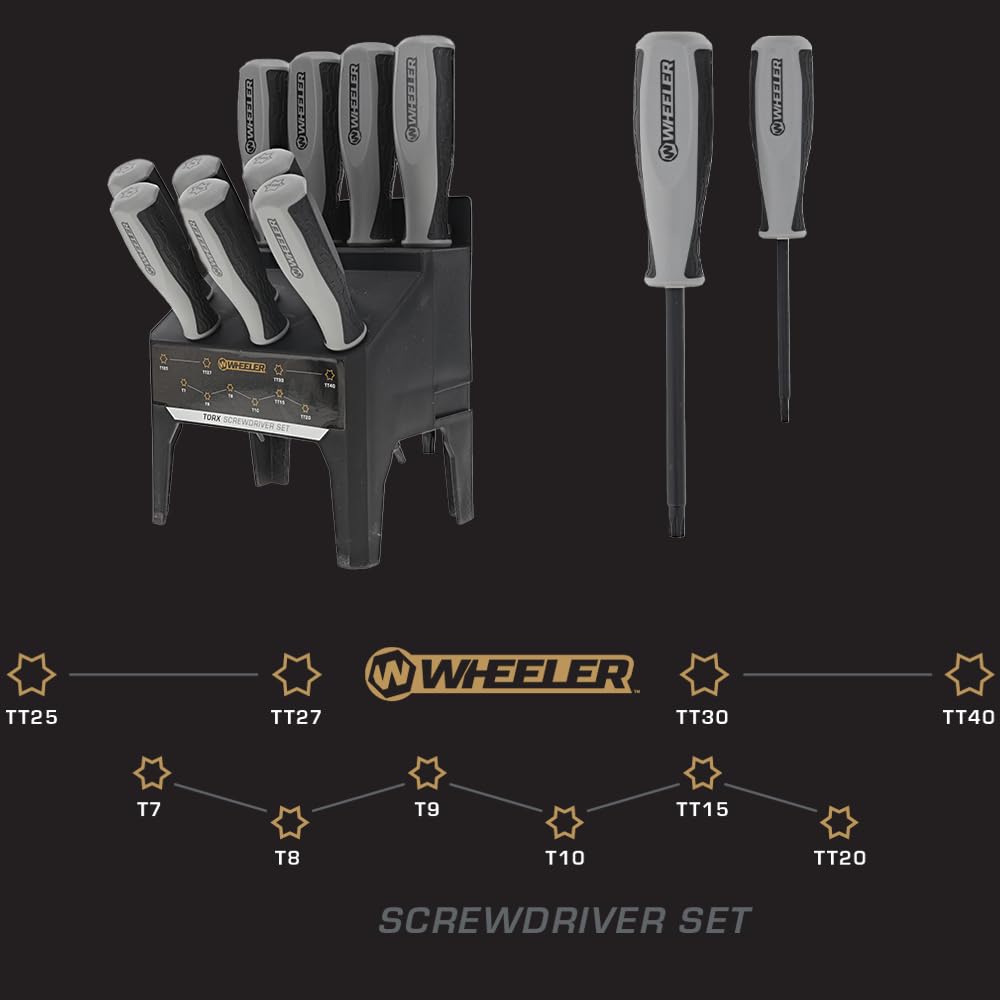 10 Piece Torx Screwdriver Set O964080