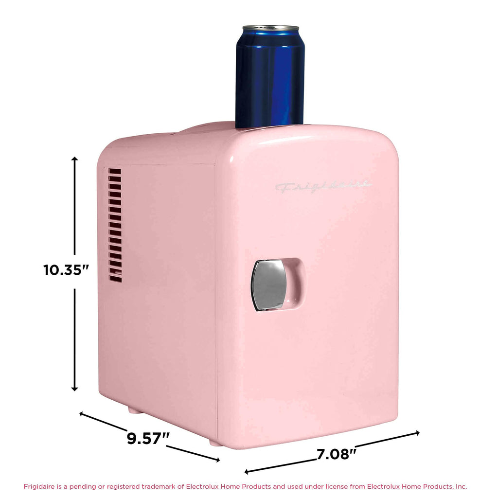 Mini Portable Compact Personal Fridge, 4 Liter Capacity, Pink T306