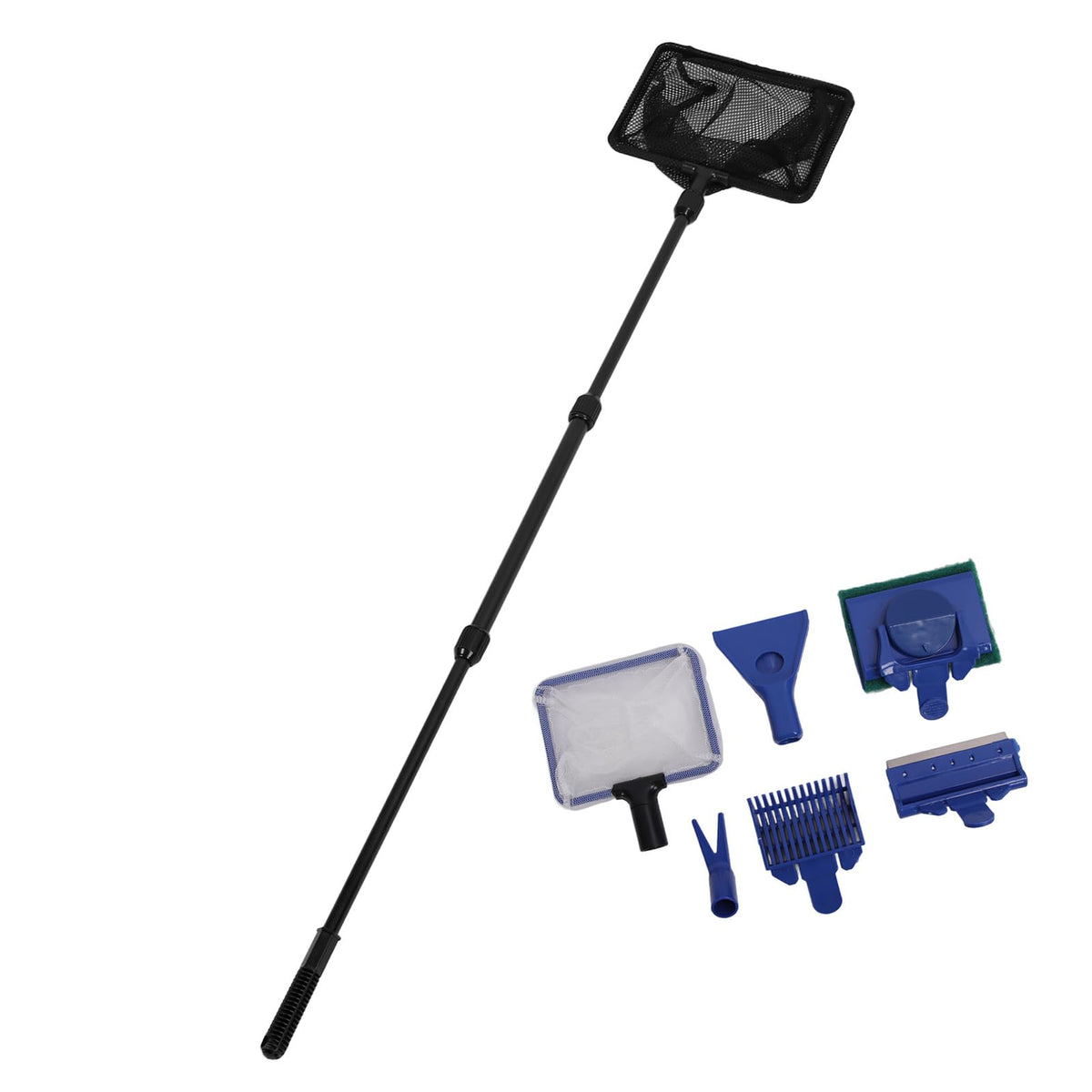 5 in 1 Telescopic Aquarium Cleaning Tool Kit M826