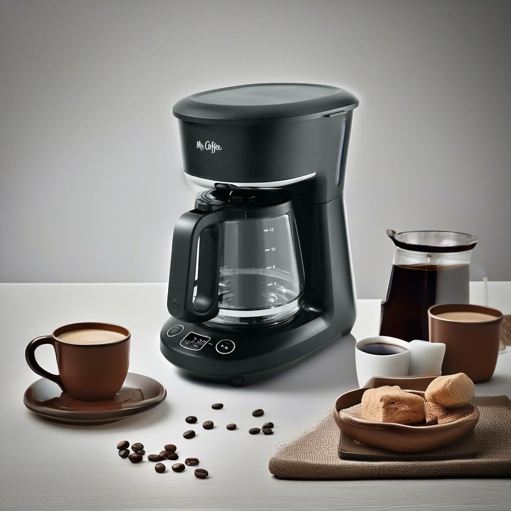 12-Cup Programmable Coffeemaker Black M3663