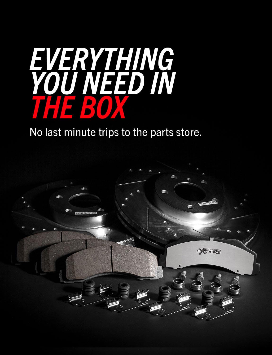 Brake Pad & Rotor Kit P4552