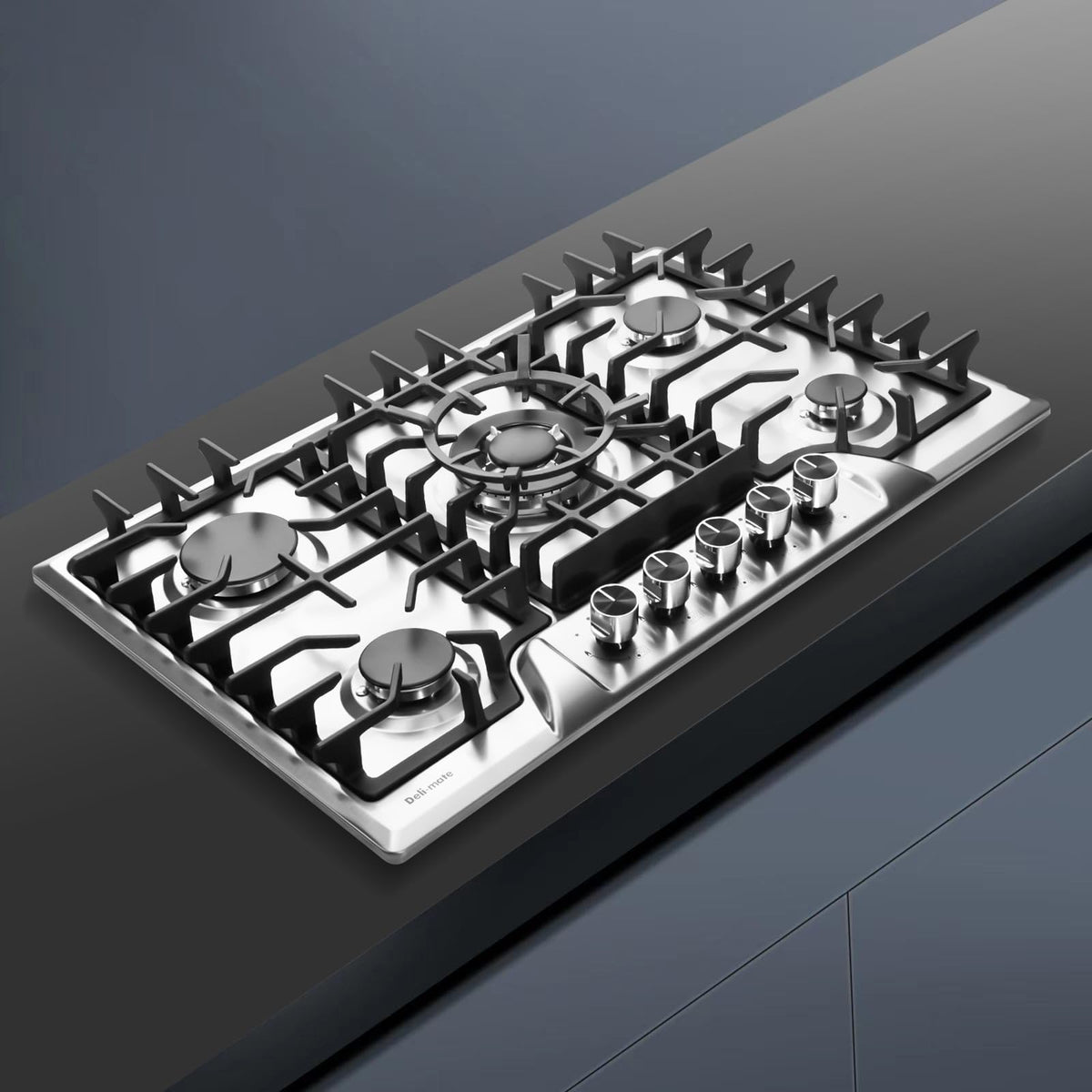 30 Inch 5 Burners Stainless Steel Gas Cooktop V160