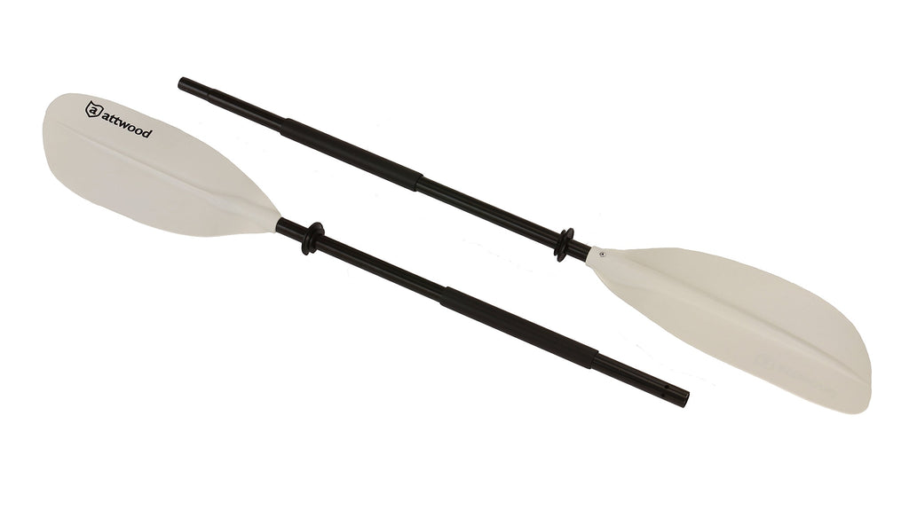 Kayak Paddle, 2-Piece, Aluminum, 7 Feet R659893