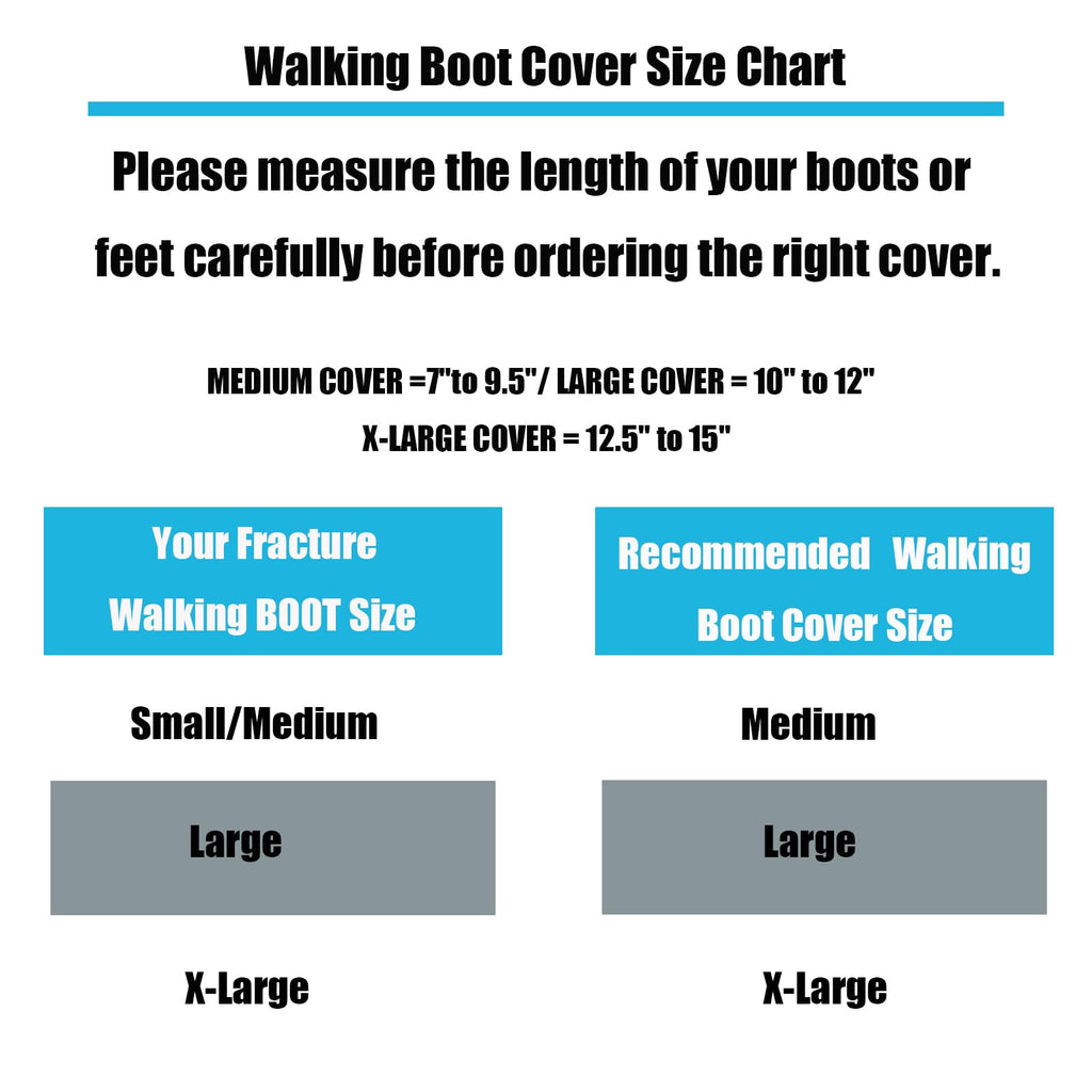 Medium Waterproof Anti-slip Washable Walking Boot Covers M632