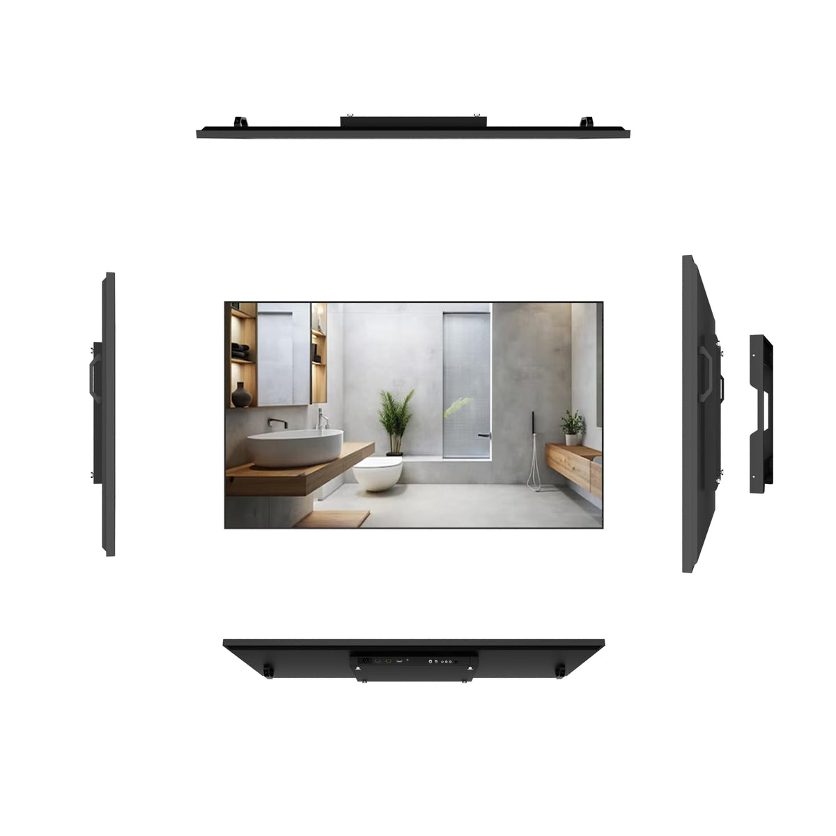 55 Inch 4K UHD Waterproof Smart Mirror TV N9478
