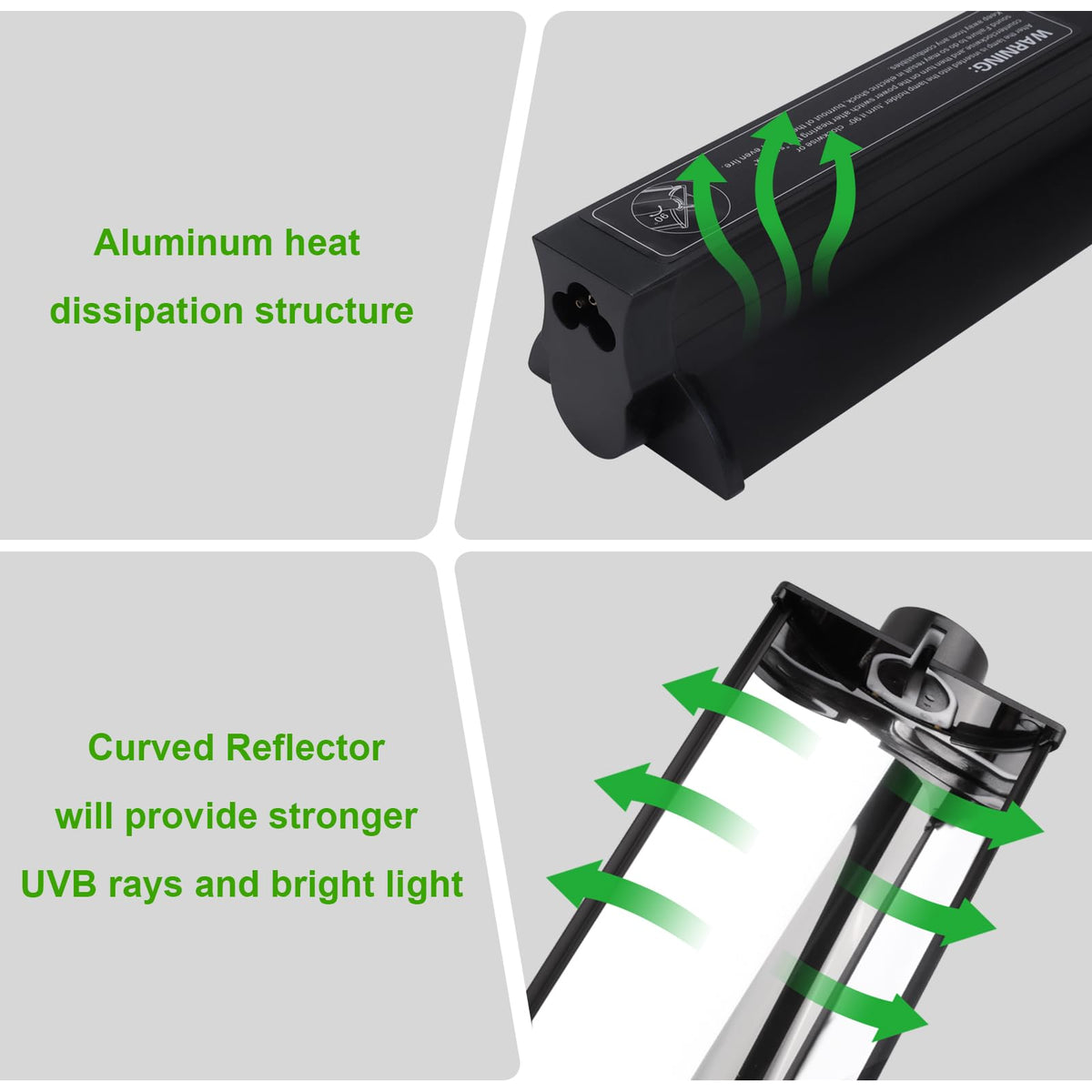 24W 22 Inch UVB Reptile Light Fixture N47516