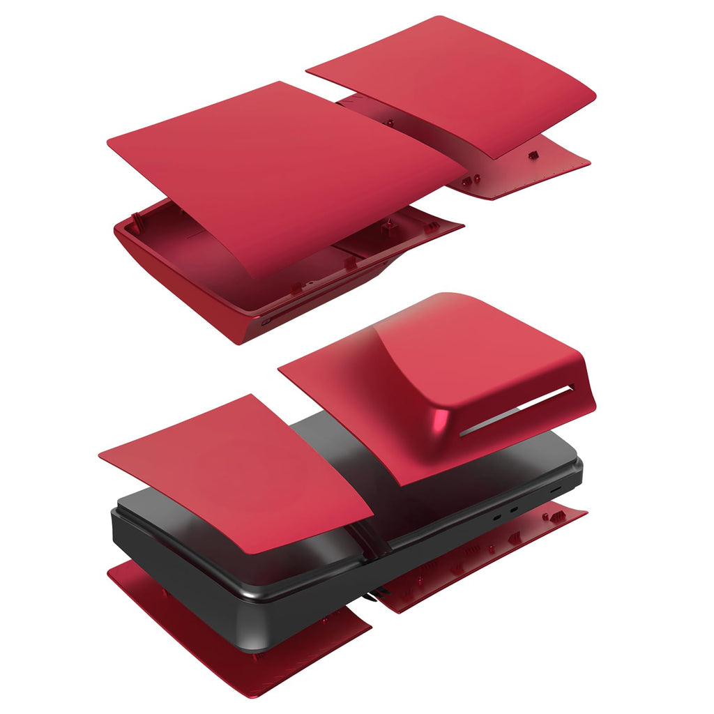 Red PS5 Pro Console Cover Plates A11276