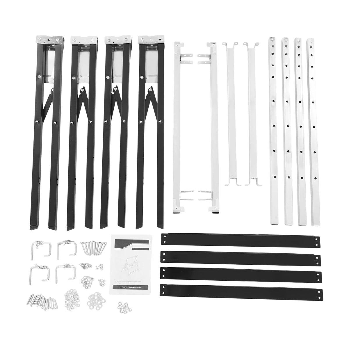 2 Pack Heavy Duty Adjustable Folding Saw Horses J340