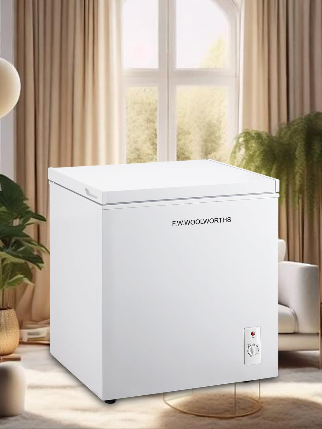 7.0 Cu.Ft Chest Freezer with Removable Basket, White Q198