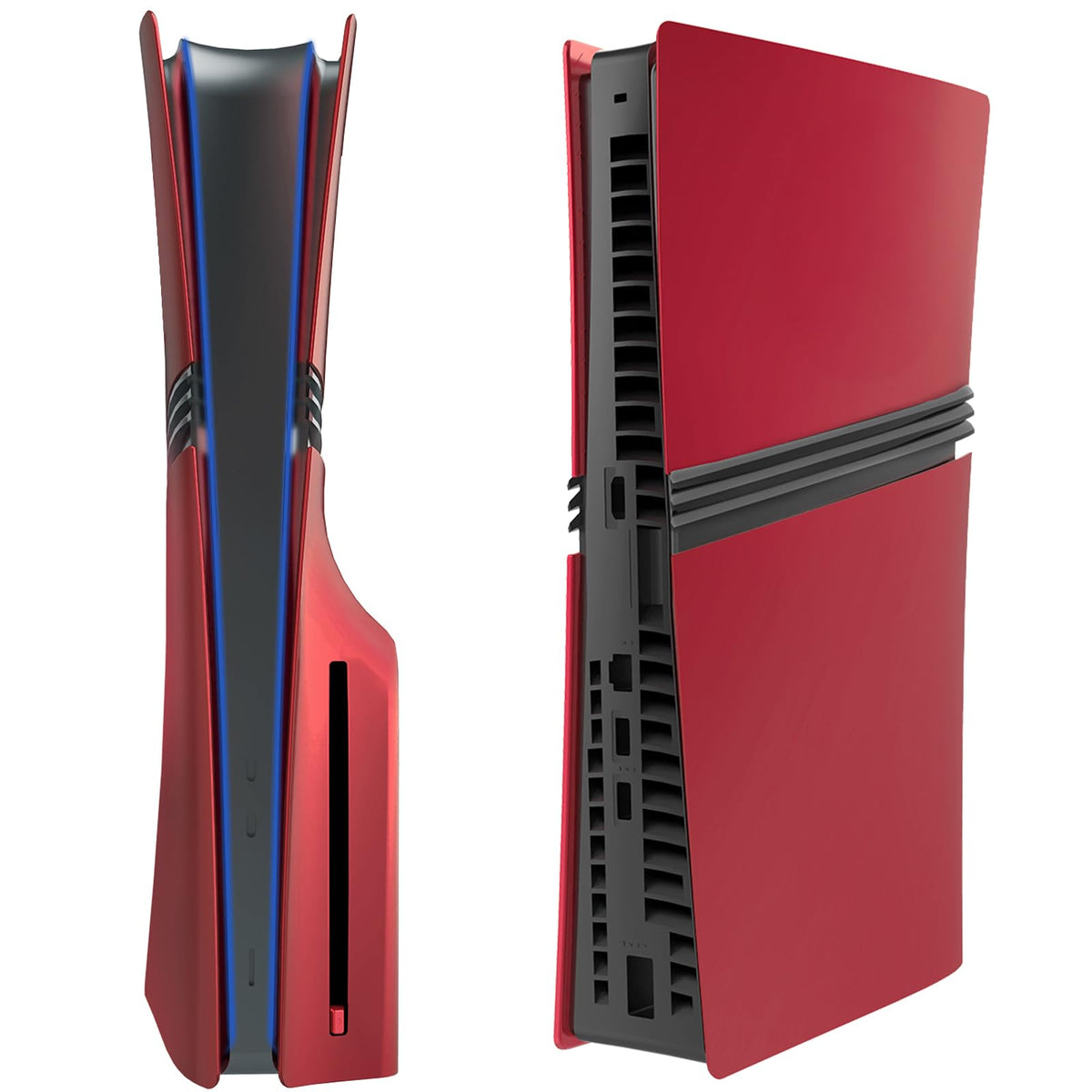 Red PS5 Pro Console Cover Plates A11276