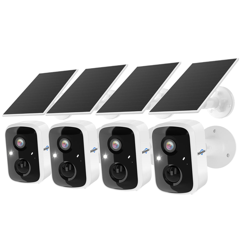 4 Pack Wireless Solar Security Camera T954