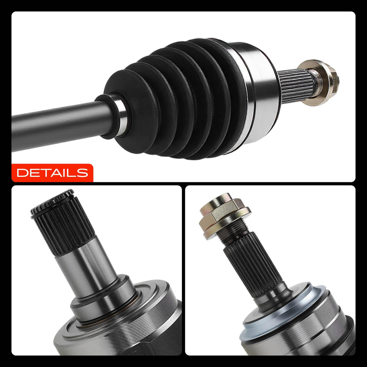 Front Left Driver Side CV Axle Shaft Assembly X11678