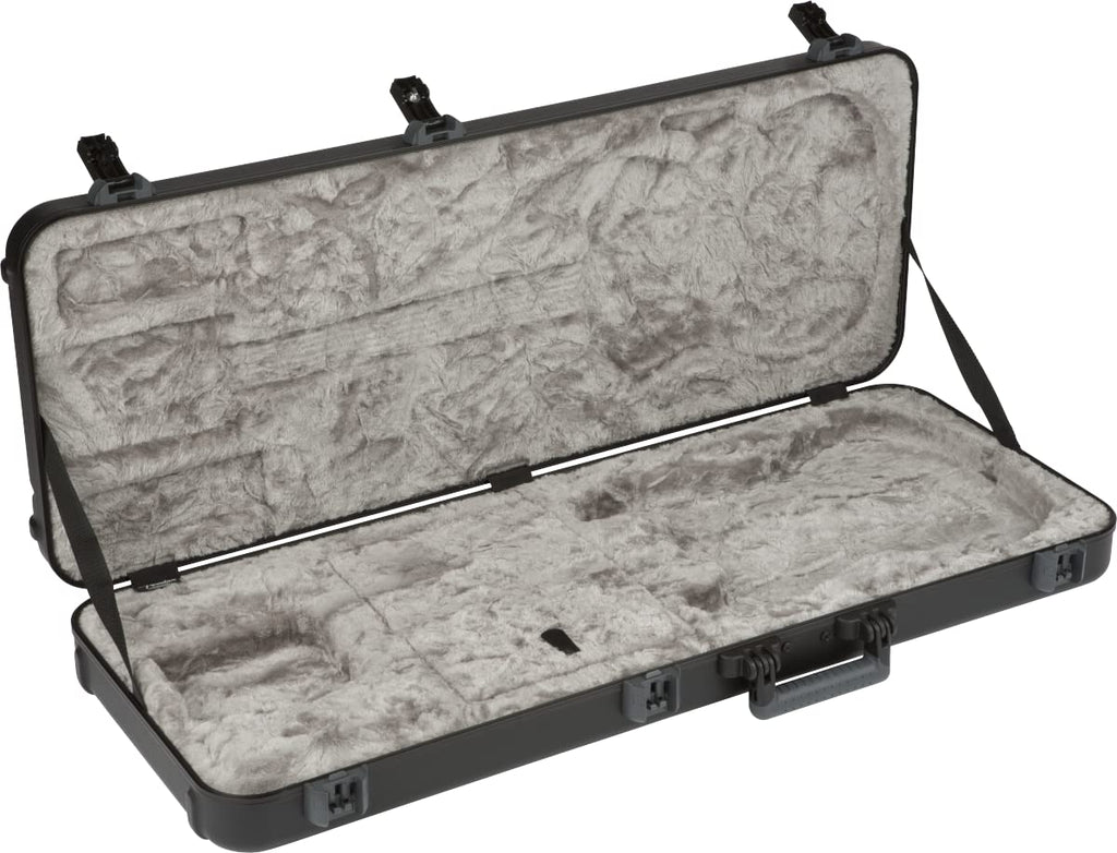 Black Molded Electric Guitar Case with TSA Lock C839