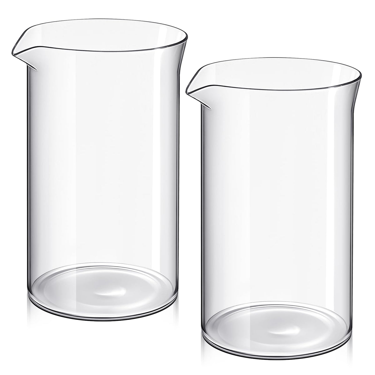 2 Pcs Borosilicate Glass French Press Replacement, 34 oz C705