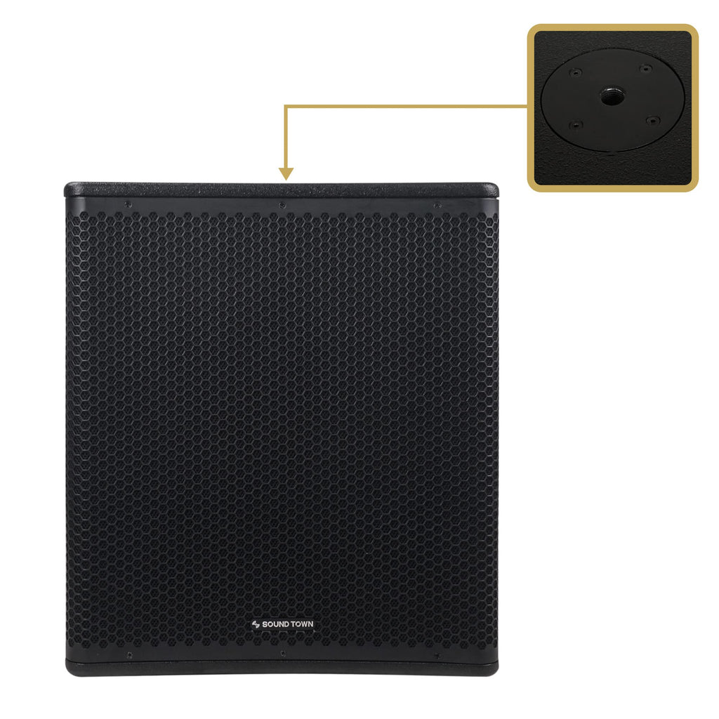 18" 2400W Powered Subwoofer V281128