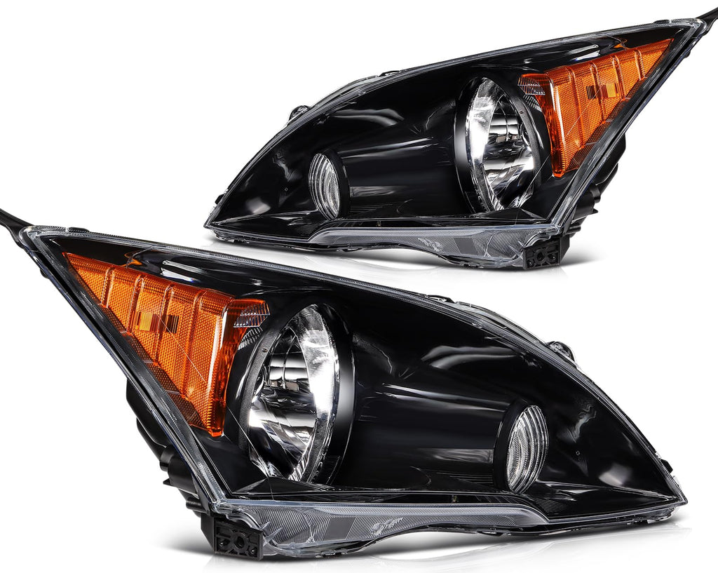 Chrome Housing Clear Corner Headlight Assembly D114727