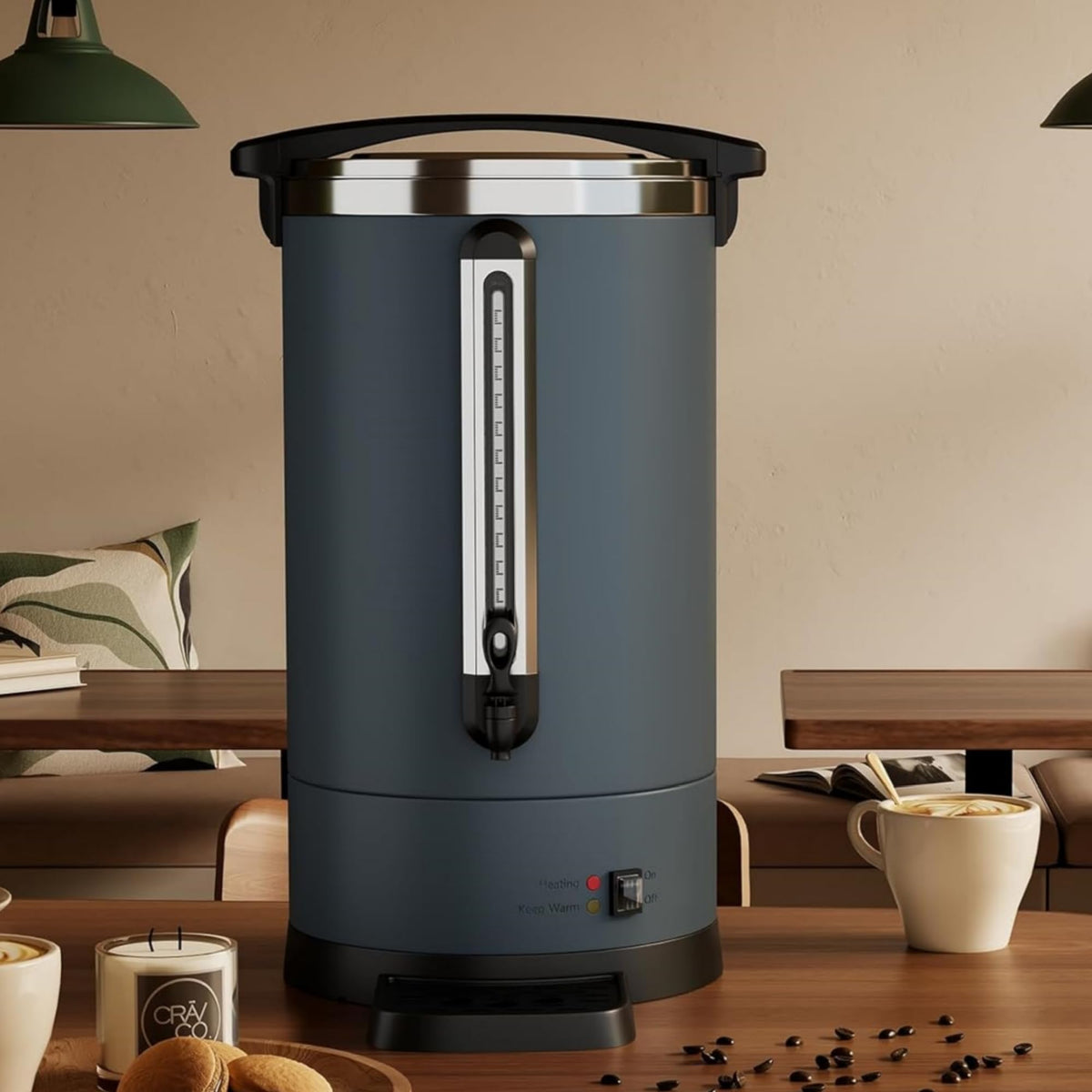 100-Cup Stainless Steel Coffee Urn Y496