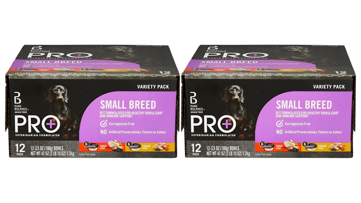 Turkey Stew & Chicken Stew Grain-Free Wet Dog Food 3.5 oz Cups F175