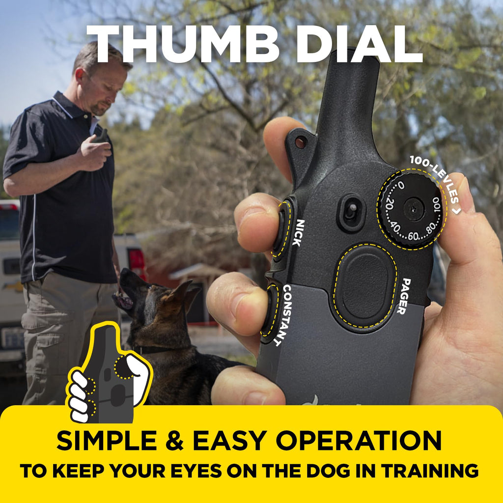Remote Training E Collar 1/2 Mile IPX9K Waterproof B6412