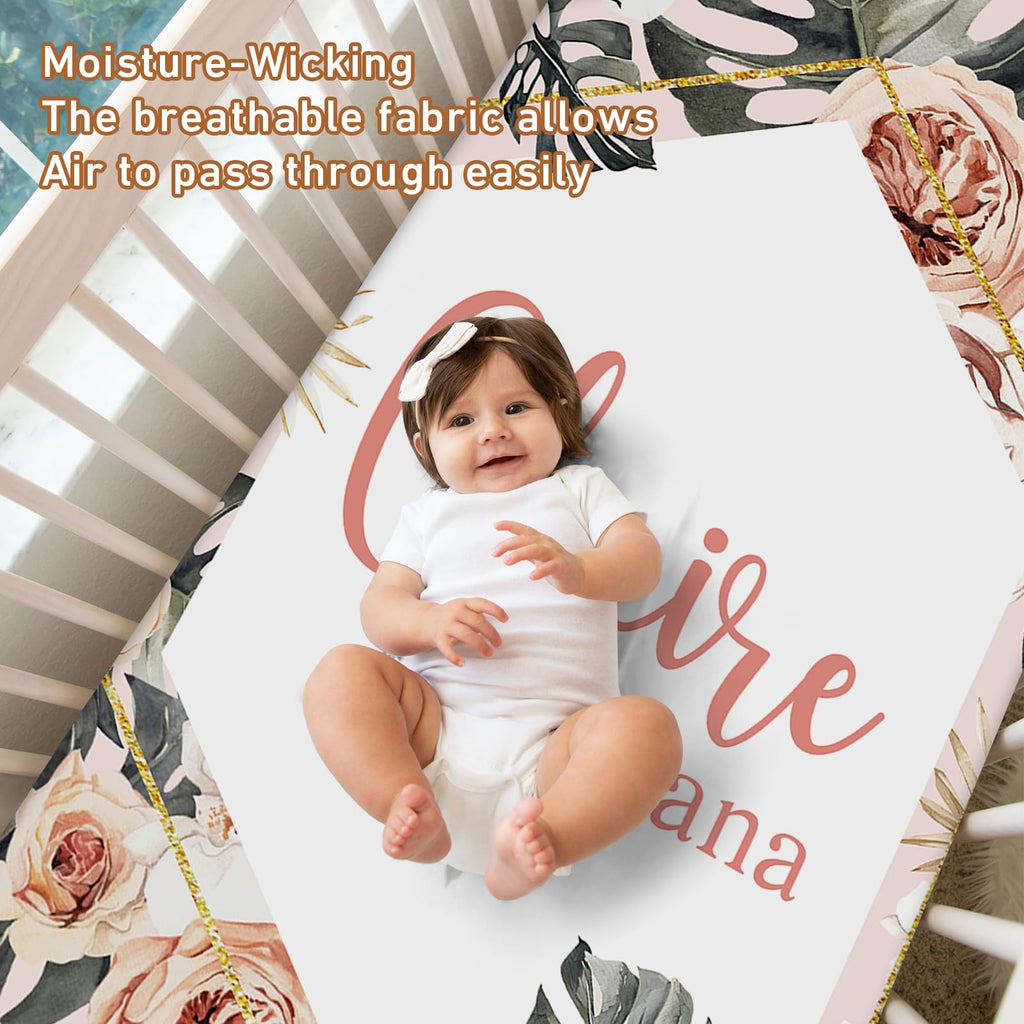 Fitted Crib Sheets 2 Piece Microfiber Toddler Mattress Sheet J90968