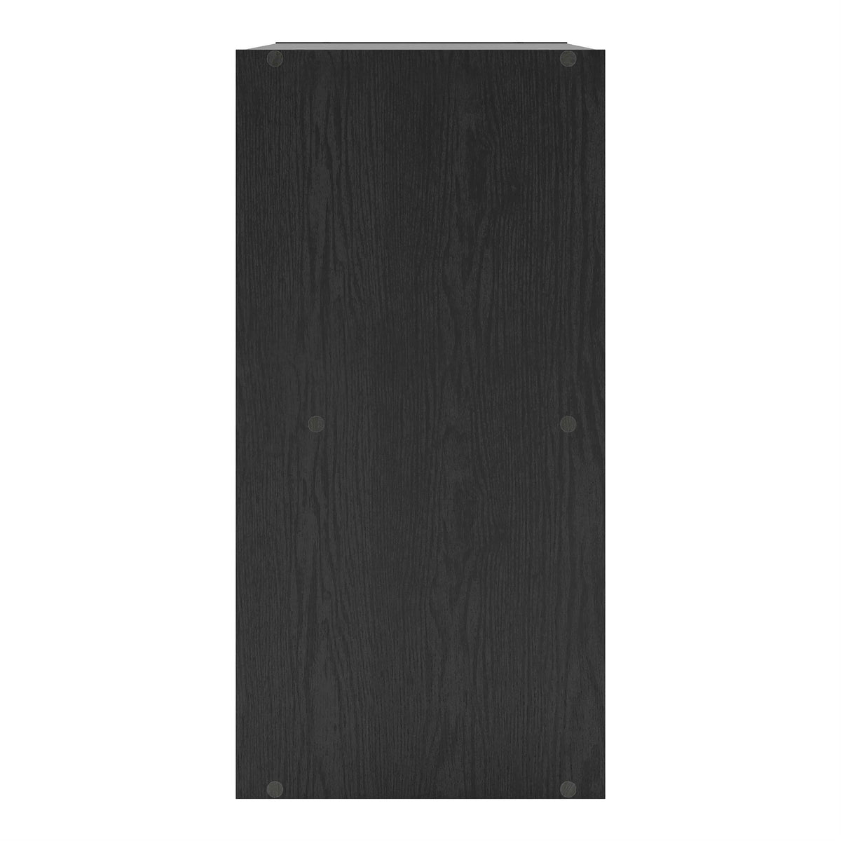 Black 4-Cube Stackable Wood Storage Organizer Shelves W131960
