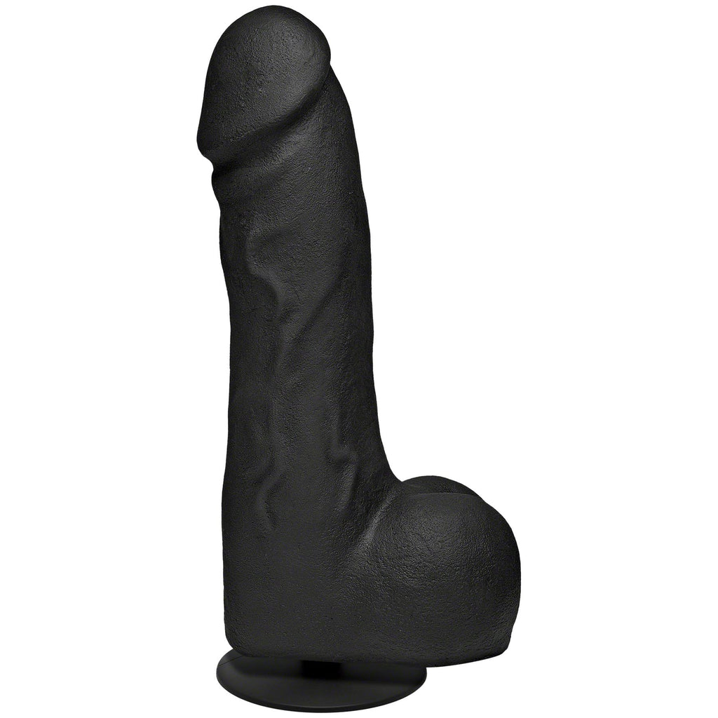 Black 12" Dildo with Removable Suction Cup C739