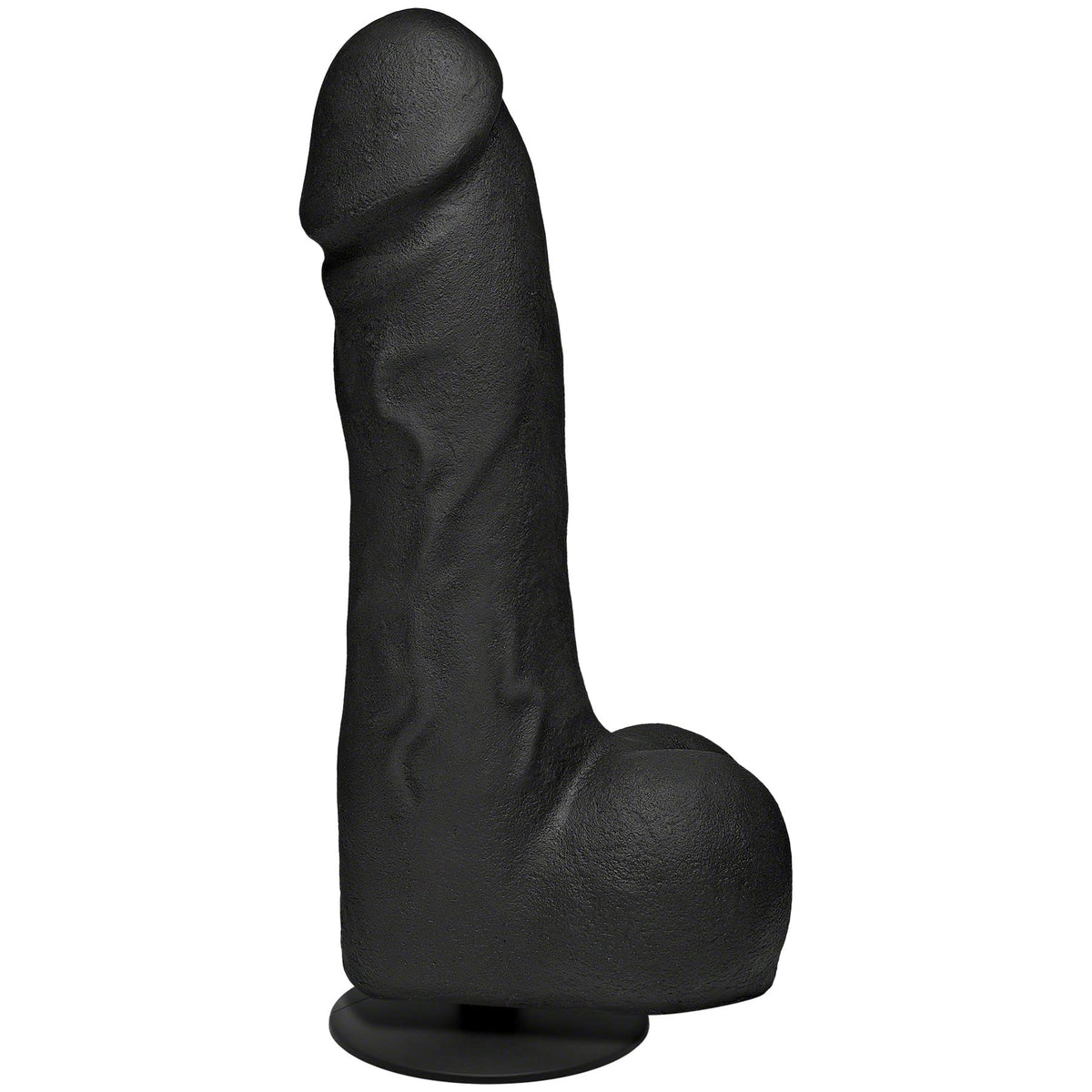 Black 12" Dildo with Removable Suction Cup C739