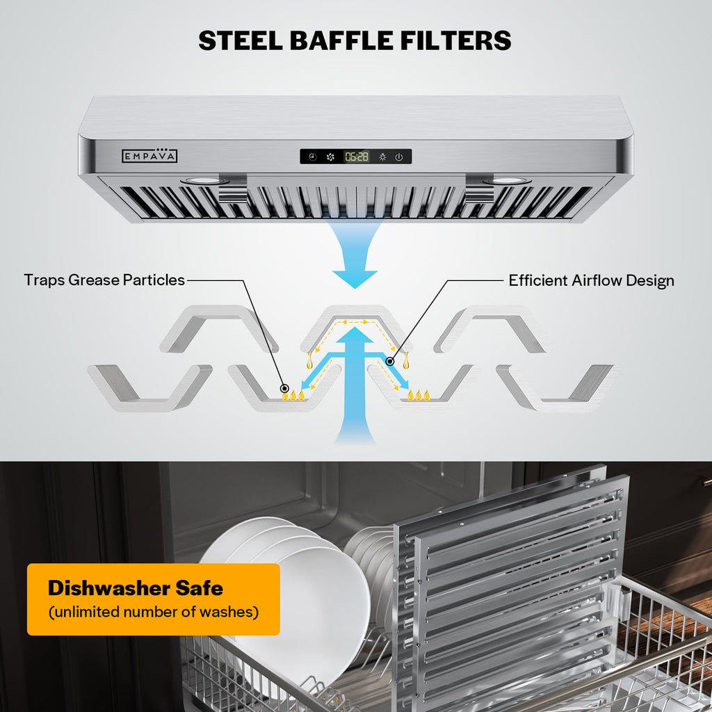Under Cabinet Range Vent Hood 30 Inch Q353