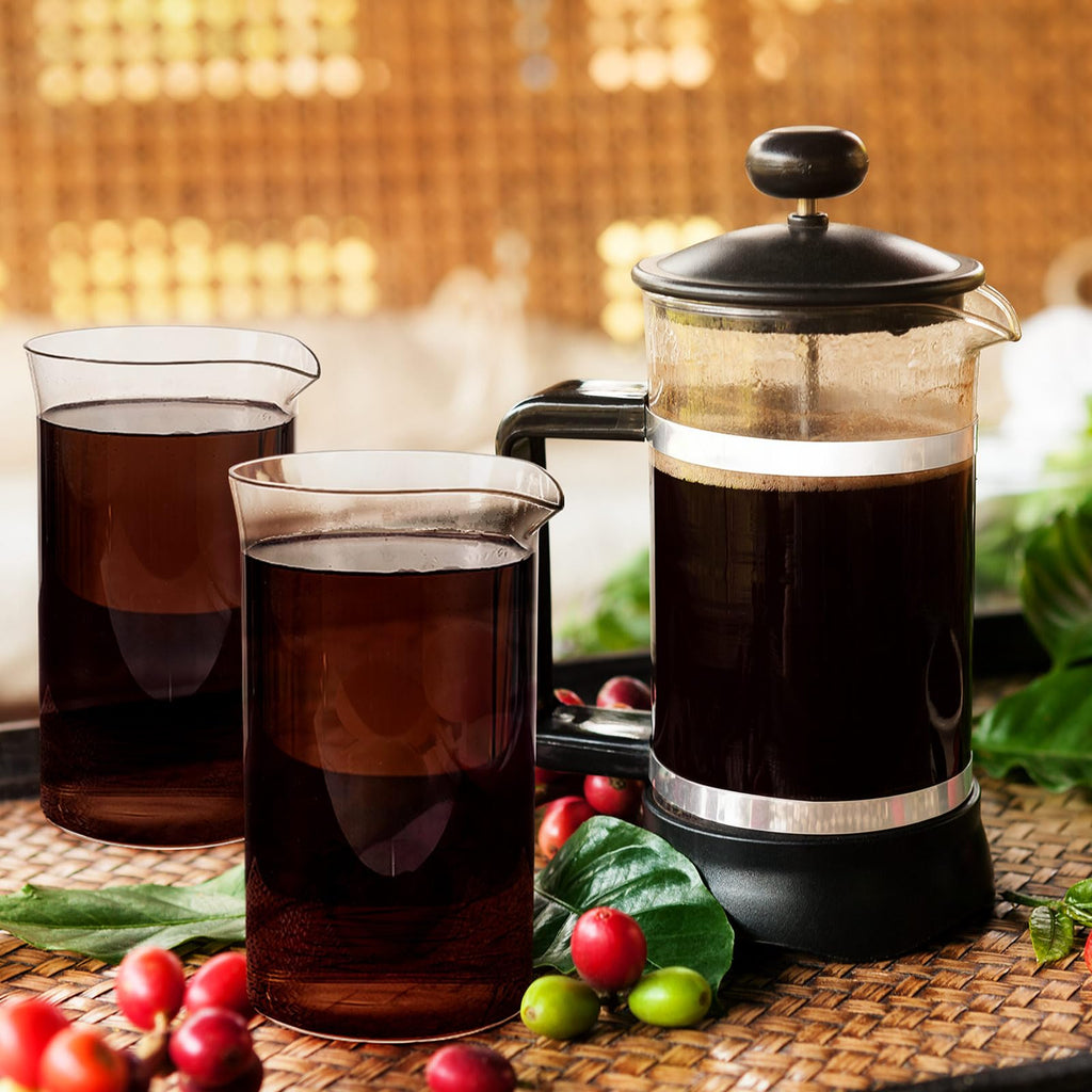 2 Pcs Borosilicate Glass French Press Replacement, 34 oz C705