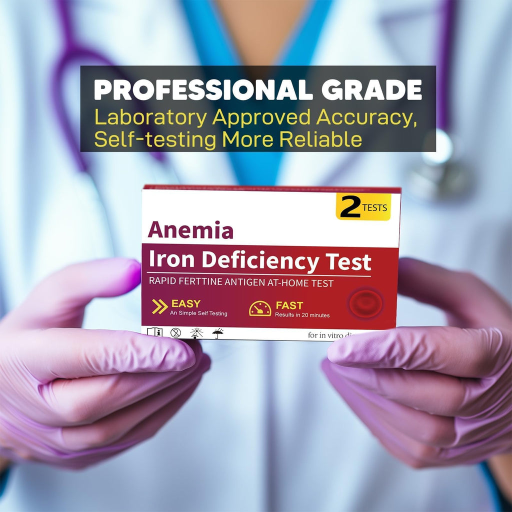 Iron Deficiency Home Test Kit 2 Tests O421