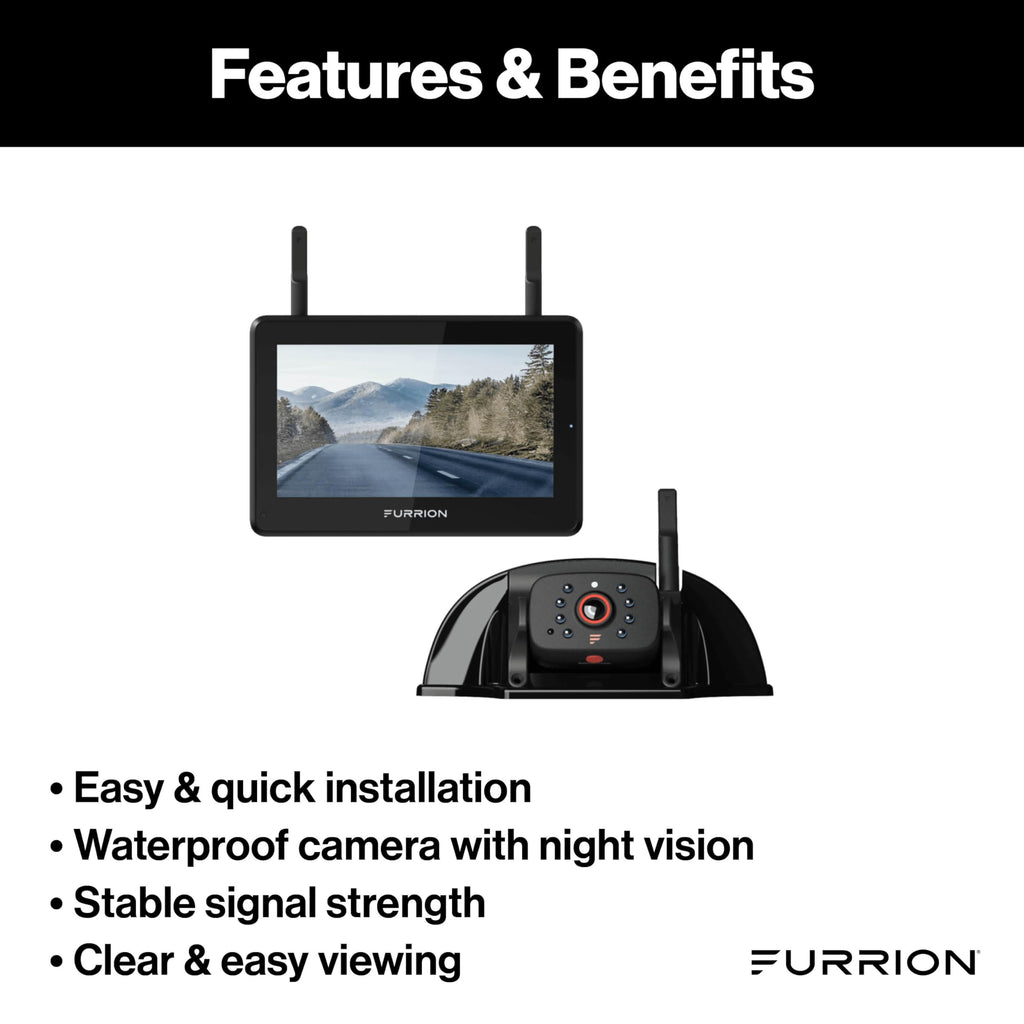 Wireless RV Observation System 7" Monitor N940