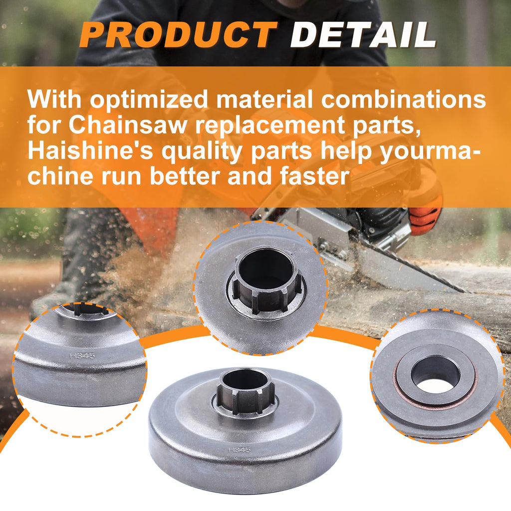 7T Clutch Drum Sprocket Rim Needle Bearing Kit Chainsaw K349429
