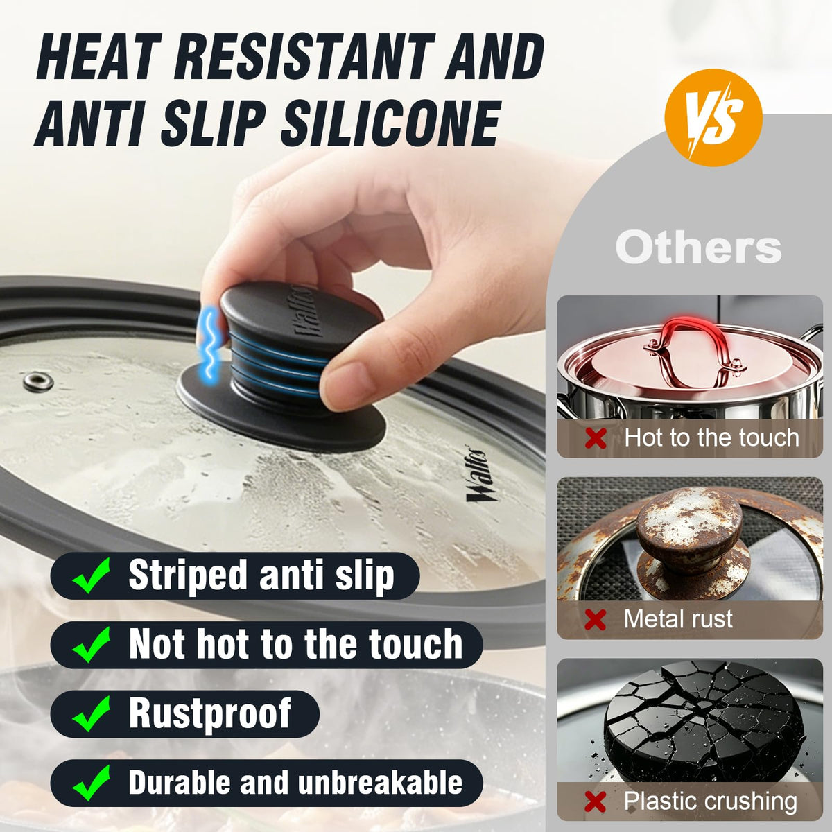 Tempered Glass Universal Lid for Pots, Pans and Skillets P794304