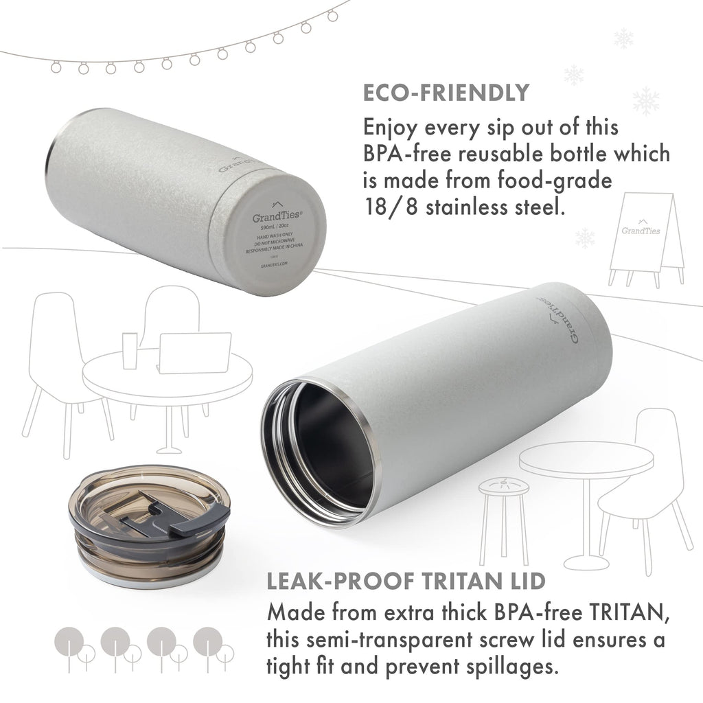 Insulated Stainless Steel Travel Tumbler 20oz O888