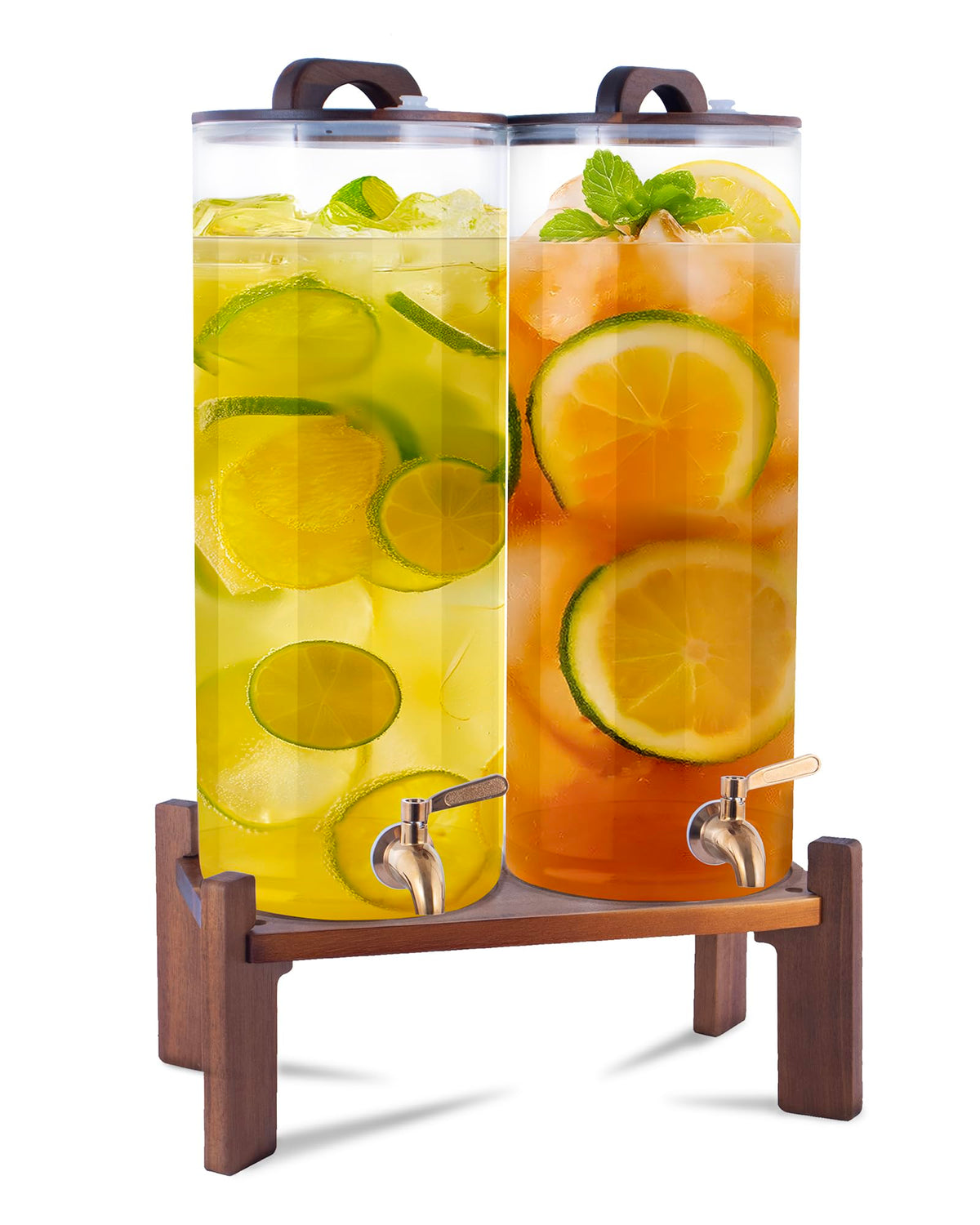 2.2 Gallon Glass Drink Dispenser with Stand U5812