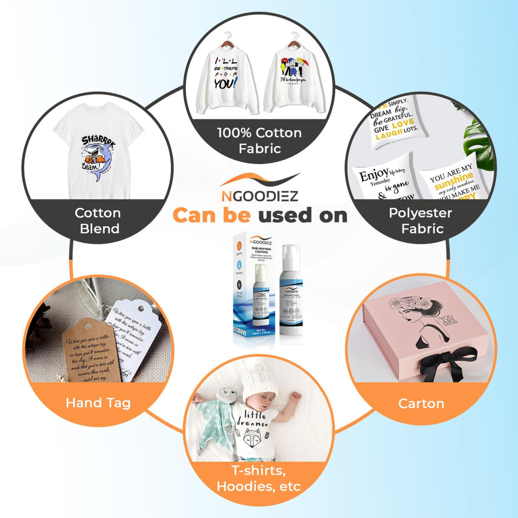 Sublimation Spray for Cotton T-Shirts & Polyester 100ml M308