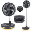 10" Portable Oscillating Fan with 10000mAh Rechargeable Battery P59858