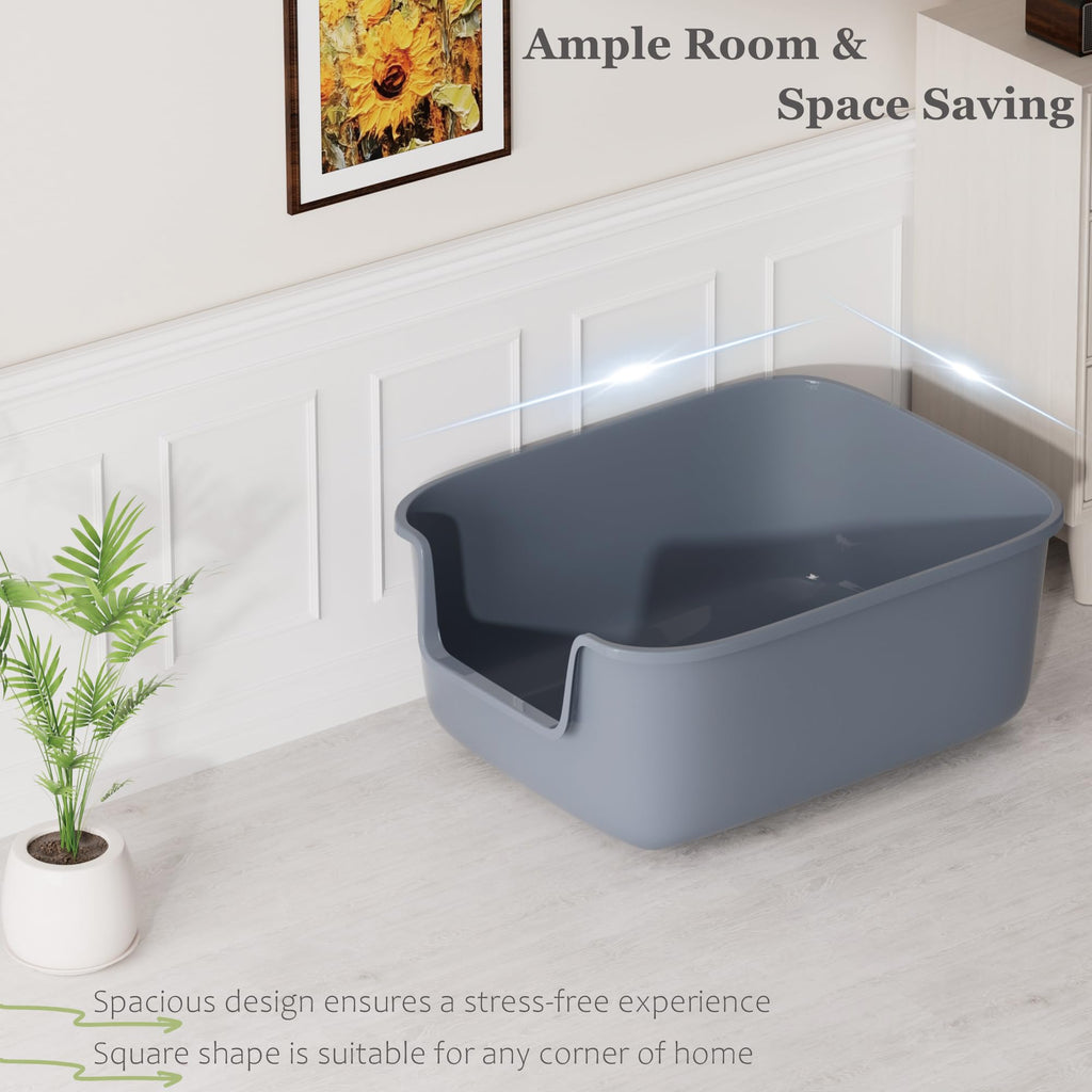 Large High Sided Anti-Splashing Cat Litter Box R486