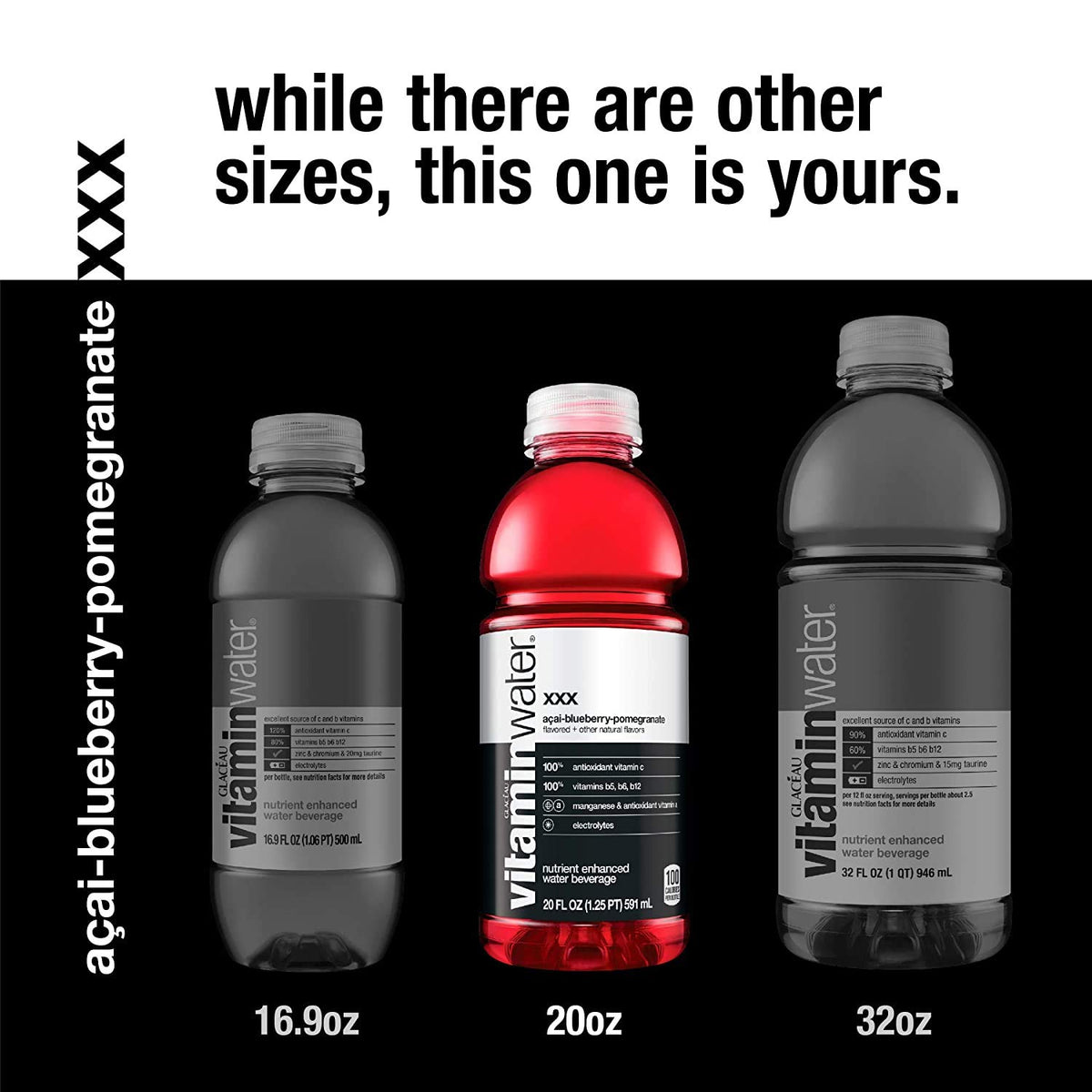 20 Oz Bottle Variety Pack of 6 Bottles J79389